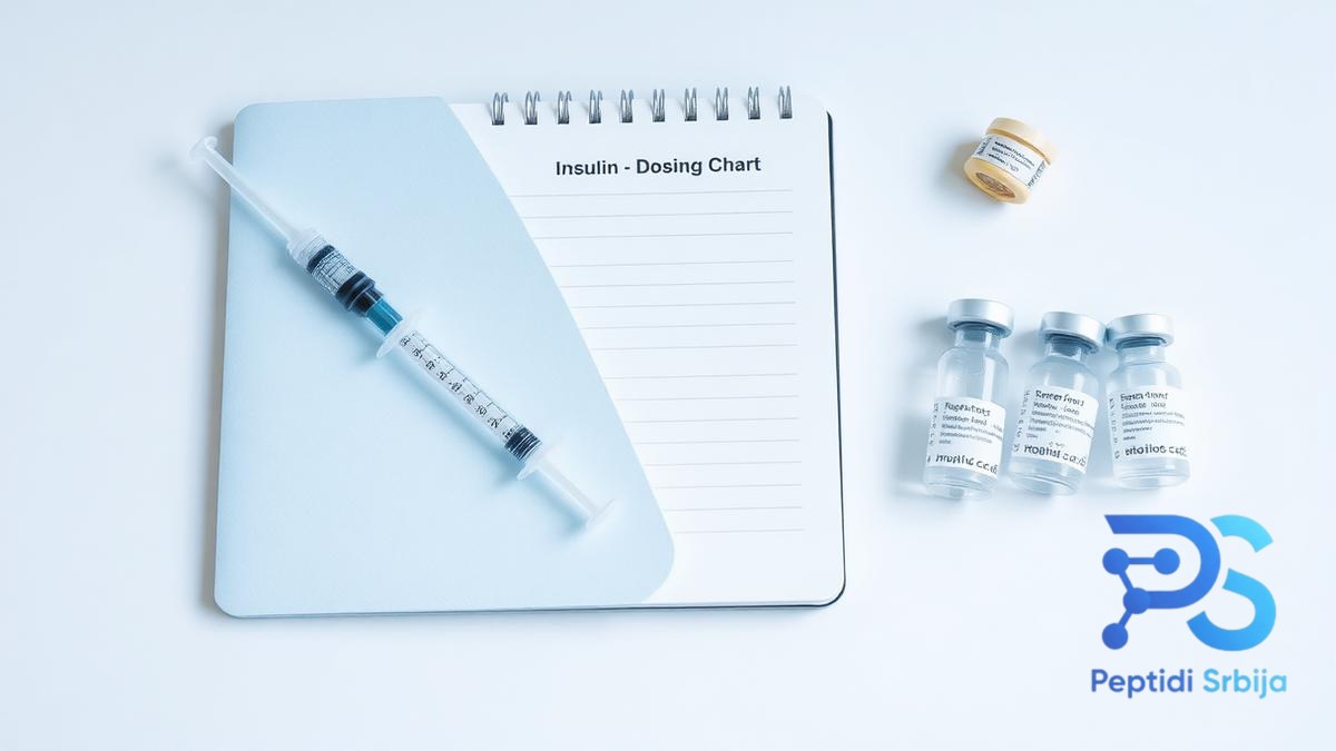 Insulinski špric, vijale i tabela doziranja istraživačkih peptida — GHK-Cu Srbija Insulinski špric, vijale i tabela doziranja istraživačkih peptida — GHK-Cu Srbija